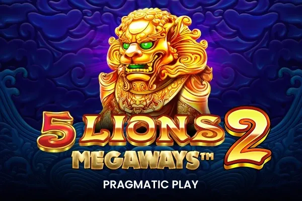 Imagem do slot demo 5 Lions Megaways 2